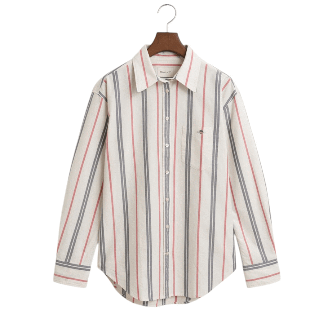 Gant Relaxed Fit Archive Striped Oxford Shirt